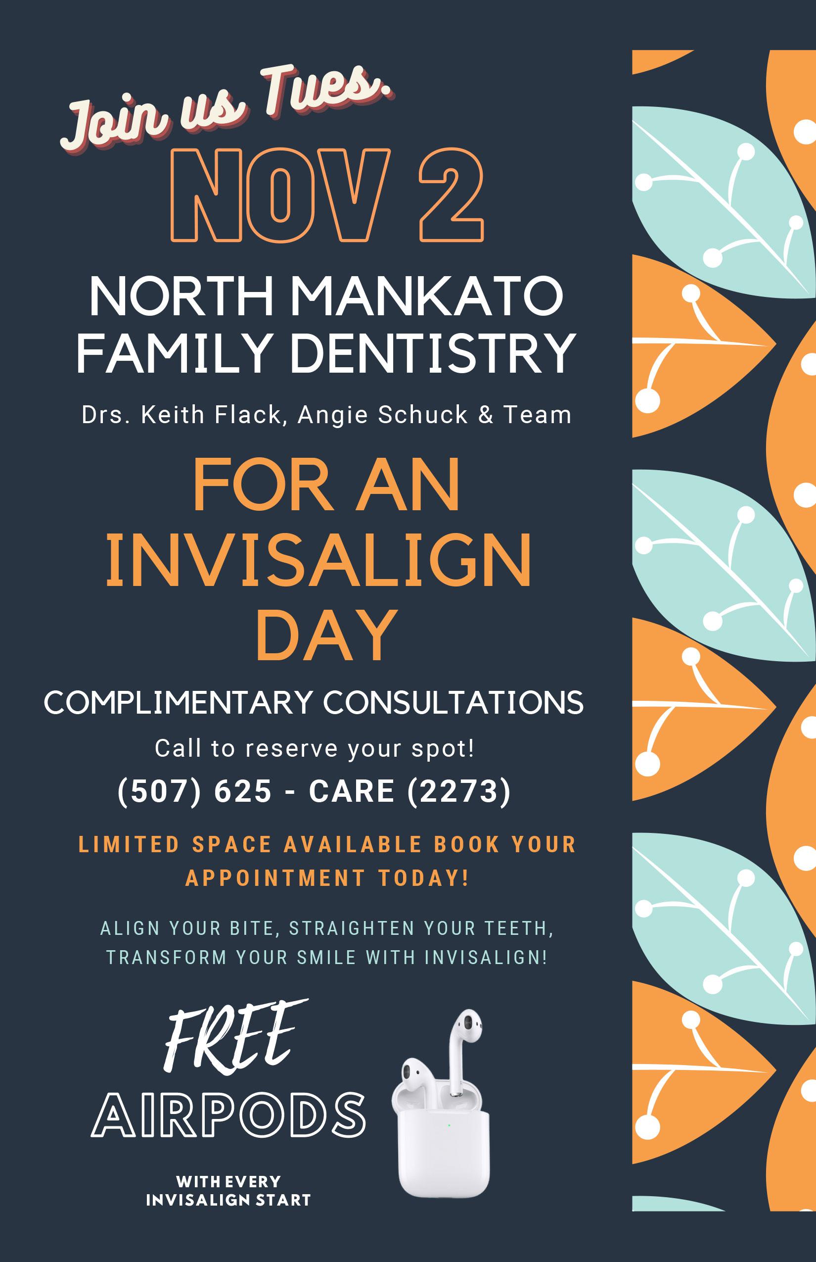 Fall Invisalign® Special Event: North Mankato Dentistry